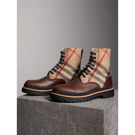 burberry mens boots|burberry men's winter boots.